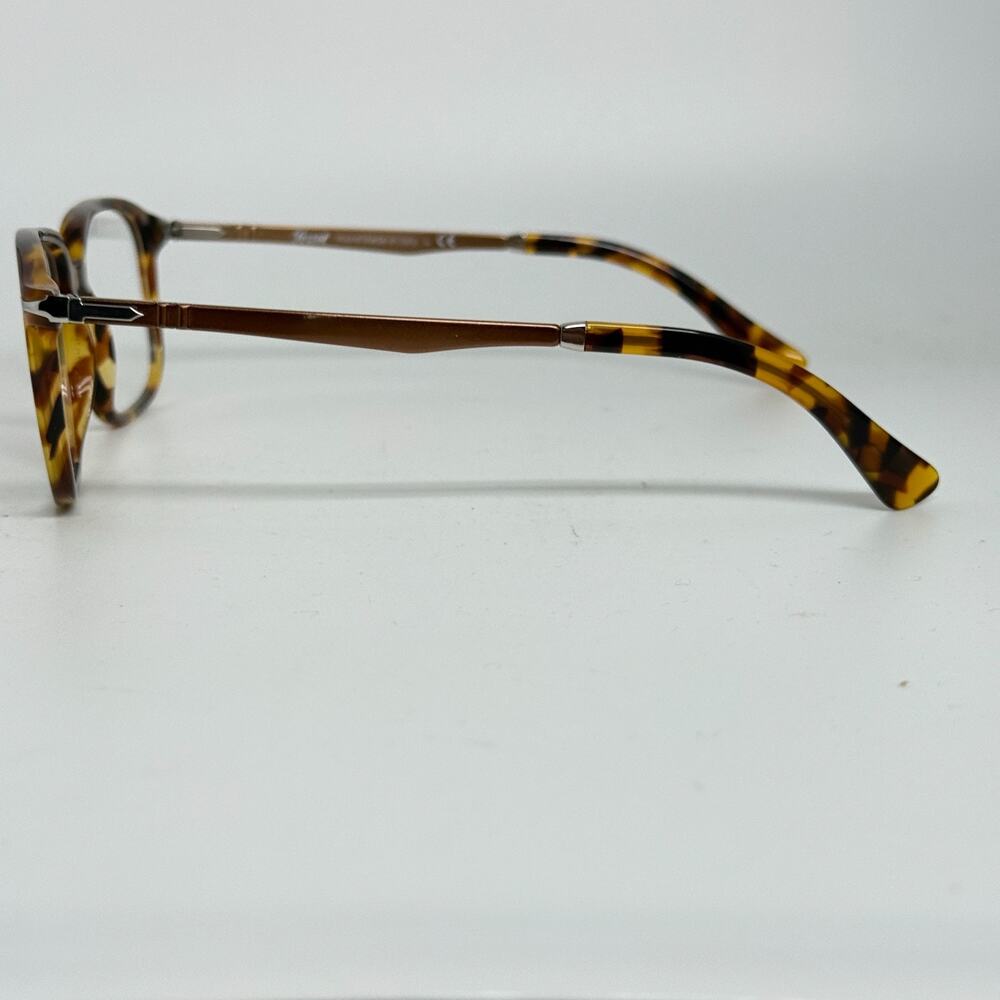 PERSOL PO3246V 1052 Madreterra Demo Lens Rectangle 51-17-140‎ Men's H20101 - Picture 3 of 8